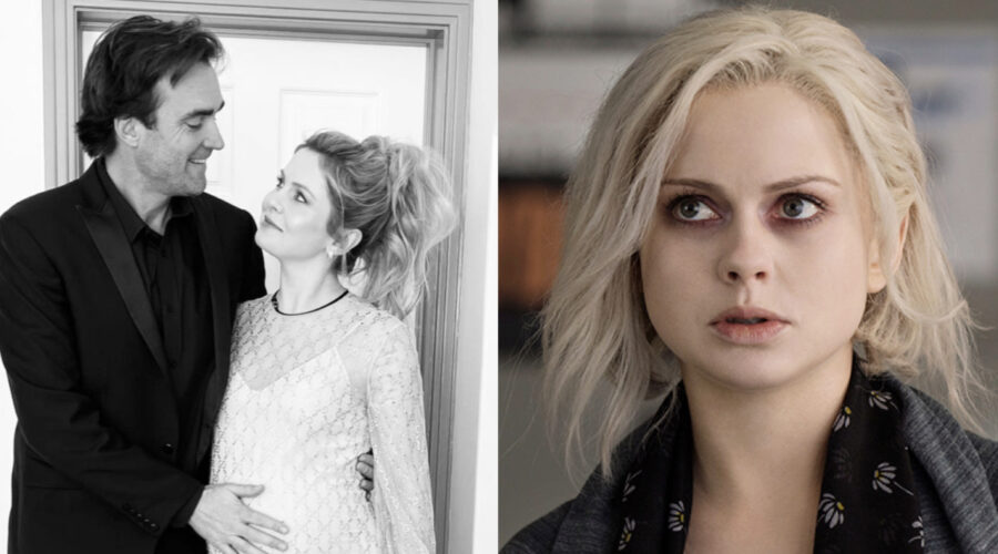 George Byrne E Rose Mciver Su Instagram E Rose Mciver In Izombie Credits Instagram E Netflix