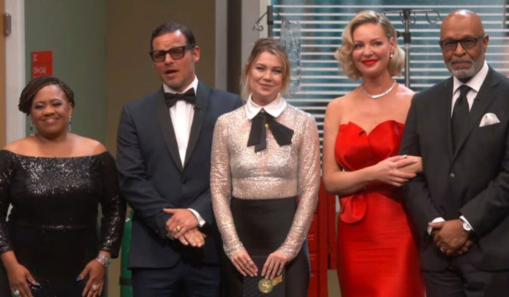 Grey's Anatomy, reunion del cast originale agli Emmy 2024