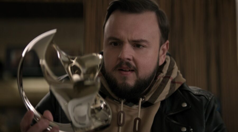 John Bradley nel ruolo di Jack Rooney in una scena de “Il problema dei tre corpi”. Per gentile concessione di Netflix © 2023.