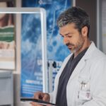 Luca Argentero (Andrea Fanti) in una scena di 