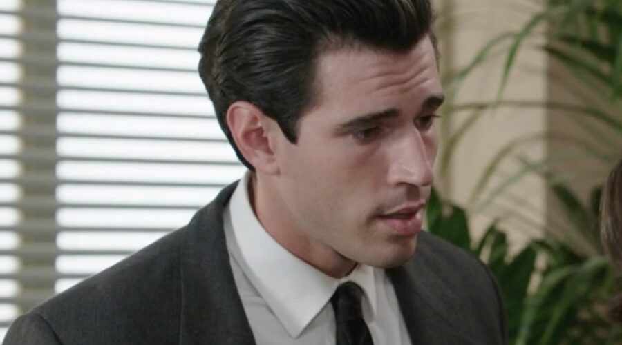 Danilo D'Agostino (Matteo Portelli) in una scena della puntata 89 de “Il Paradiso Delle Signore 8”. Credits: Rai.