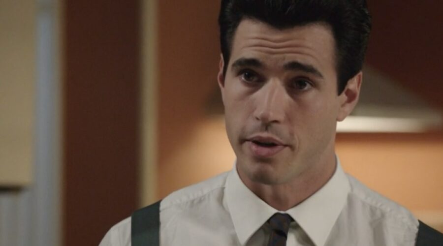 Danilo D'Agostino (Matteo Portelli) in una scena della puntata 85 de “Il Paradiso Delle Signore 8”. Credits: Rai.