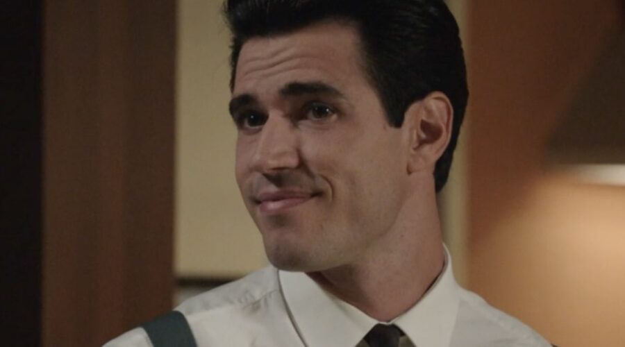 Danilo D'Agostino (Matteo Portelli) in una scena della puntata 85 de “Il Paradiso Delle Signore 8”. Credits: Rai.