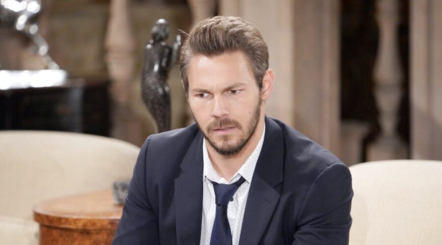 Scott Clifton (Liam) in una scena di “Beautiful”. Credits: BBL Distribution/RTI Mediaset.