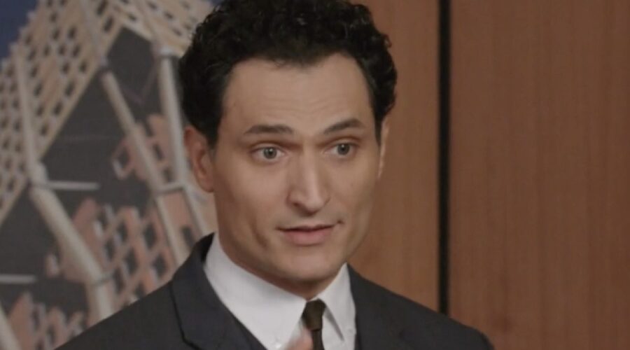 Alessandro Tersigni (Vittorio Conti) in una scena della puntata 89 de “Il Paradiso Delle Signore 8”. Credits: Rai.