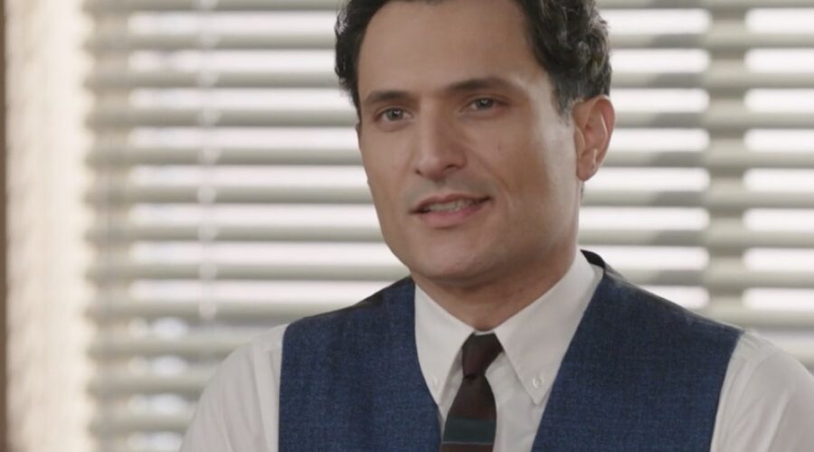 Alessandro Tersigni (Vittorio Conti) in una scena della puntata 88 de “Il Paradiso Delle Signore 8”. Credits: Rai.