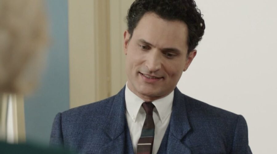 Alessandro Tersigni (Vittorio Conti) in una scena della puntata 88 de “Il Paradiso Delle Signore 8”. Credits: Rai.