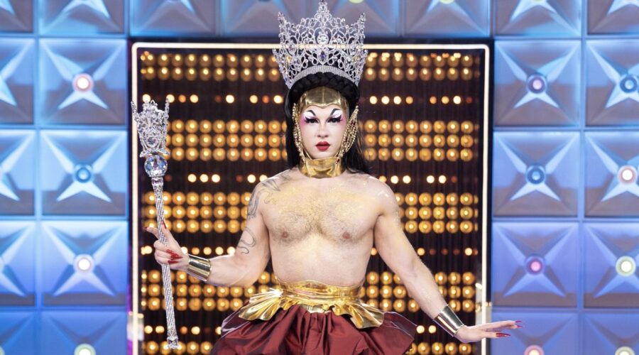 Lina Galore è la vincitrice della terza edizione di “Drag Race Italia”. Credits: World of Wonder/Paramount+.