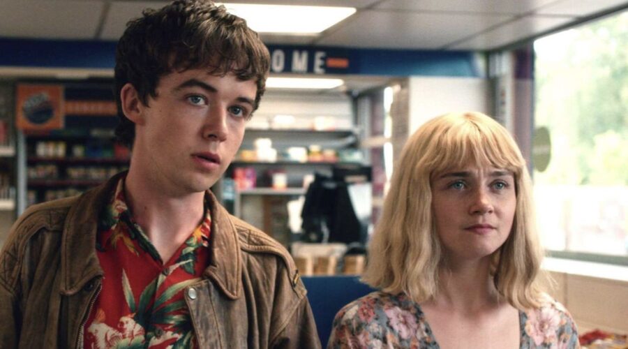 Alex Lawther E Jessica Barden In The End Of The Fuc***g World Credits Netflix