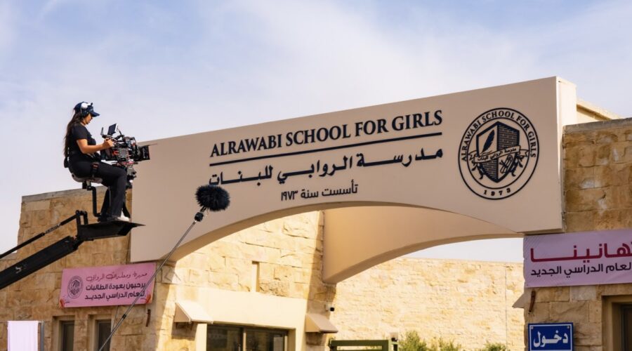 Un'immagine di “AlRawabi School for Girls”. Credits: Diaa Elsadat/Netflix.