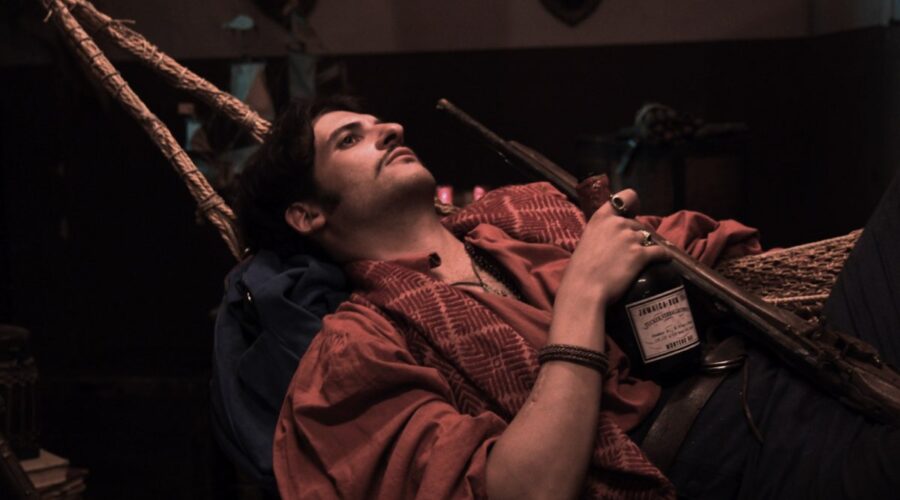 Amedeo Gullà (Nino Bixio) in una scena di “Mameli - Il ragazzo che sognò l'Italia” Credits: Rai.