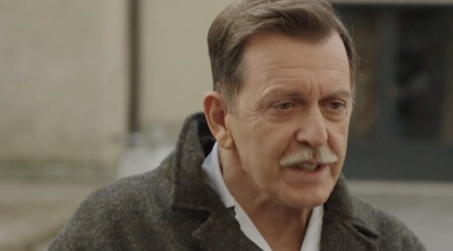 Pietro Genuardi (Armando Ferraris) in una scena della puntata 108 de “Il Paradiso Delle Signore 8”. Credits: Rai.