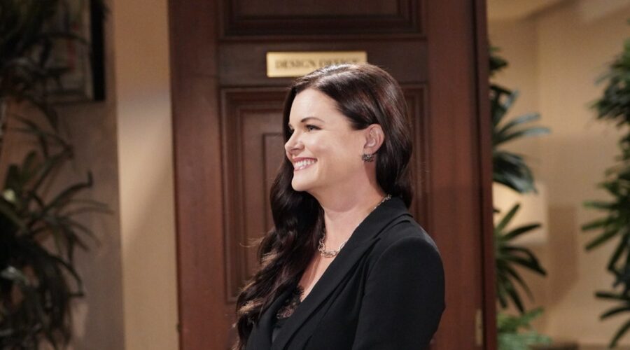 Heather Tom (Katie Logan) in “Beautiful”. Credits: BBL Distribution/Mediaset.