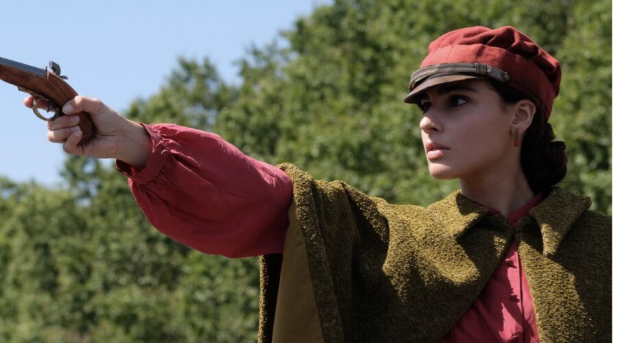 Chiara Celotto (Adele Baroffio) in una scena di “Mameli - Il ragazzo che sognò l'Italia” Credits: Rai.