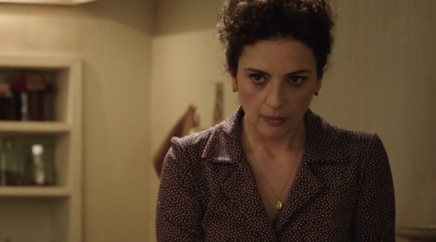 Gioia Spaziani (Concetta Puglisi) in una scena della puntata 89 de “Il Paradiso Delle Signore 8”. Credits: Rai.