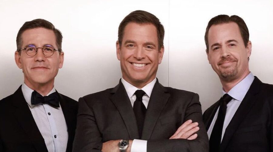 Da Sinistra Brian Dietzen, Michael Weatherly, Sean Murray Sul Set Di Ncis Credits Via Instagram