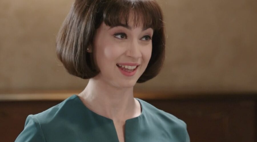 Clara Danese (Elvira Gallo) in una scena della puntata 115 de “Il Paradiso Delle Signore 8”. Credits: Rai.