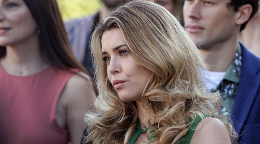 Fiorenza D'Antonio (Lucilla Altieri​) in una scena di “Gloria”. Credits: Rai.