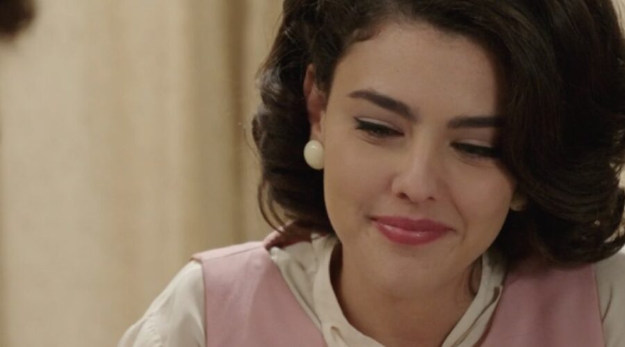 Chiara Russo (Maria Puglisi) in una scena della puntata 95 de “Il Paradiso Delle Signore 8”. Credits: Rai.