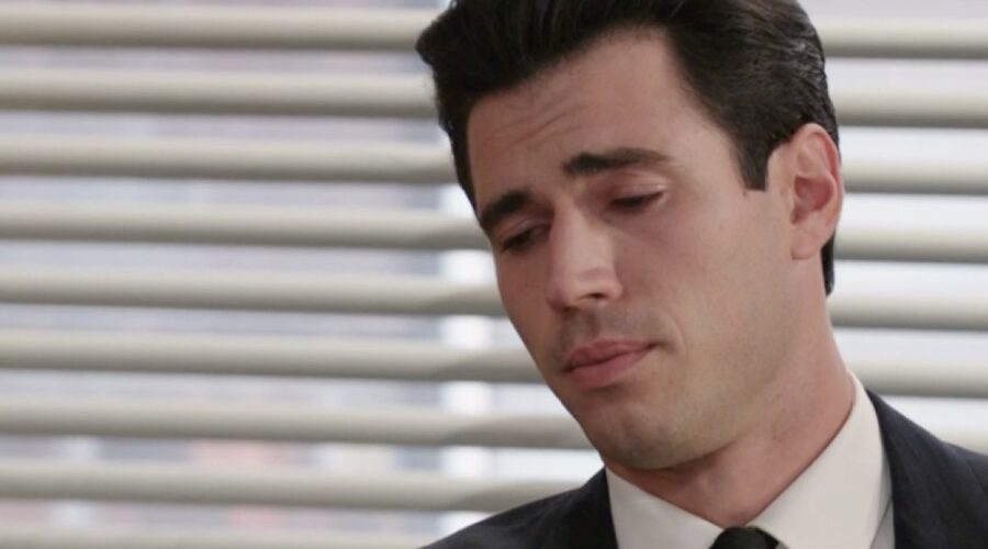 Danilo D'Agostino (Matteo Portelli) in una scena della puntata 95 de “Il Paradiso Delle Signore 8”. Credits: Rai.