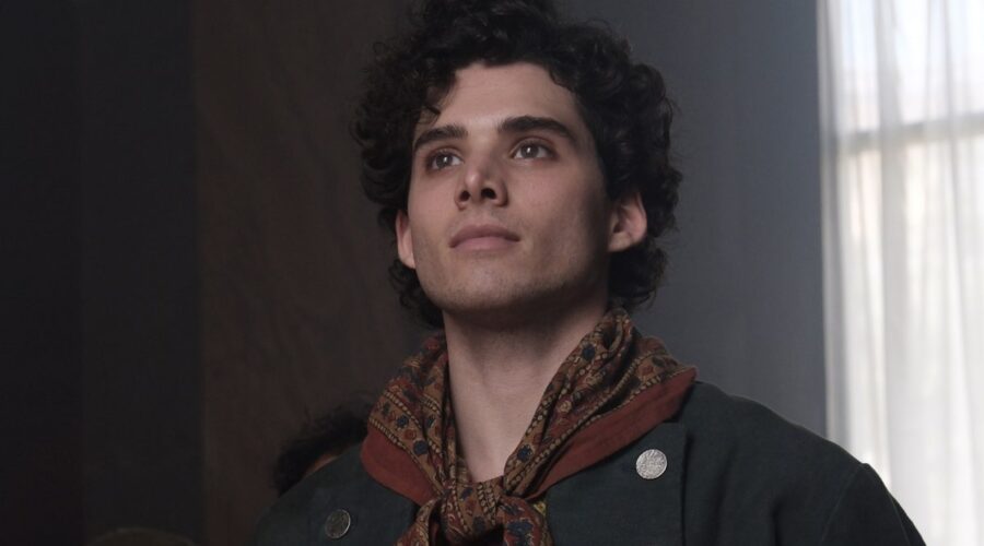 Riccardo De Rinaldis Santorelli (Goffredo Mameli) in una scena di ”Mameli - Il ragazzo che sognò l'Italia” Credits: Rai.