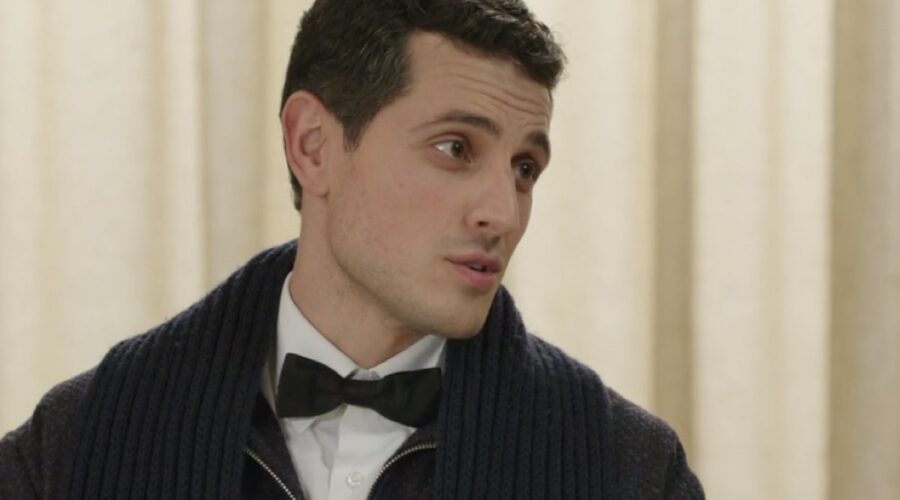 Emanuel Caserio (Salvatore Amato) in una scena della puntata 86 de “Il Paradiso Delle Signore 8”. Credits: Rai.