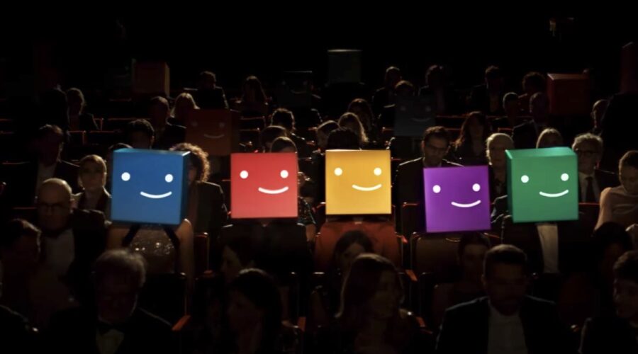 “Icone” lo spot Netflix a Sanremo 2024. Credits: Cattura schermo/YouTube.