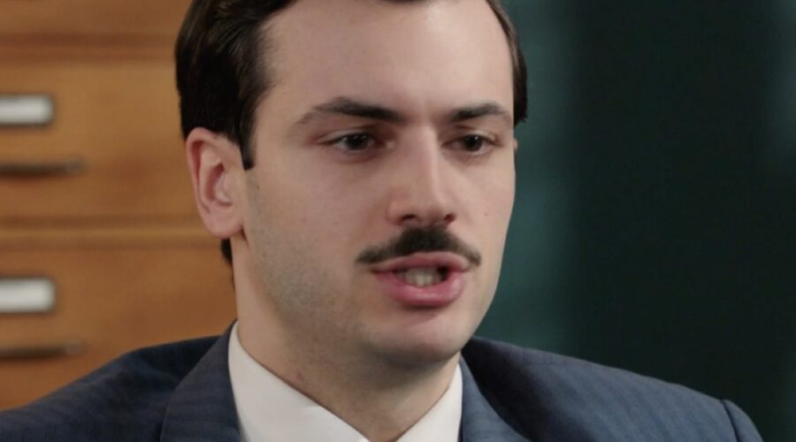 Elia Tedesco (Vito Lamantia) in una scena della puntata 115 de “Il Paradiso Delle Signore 8”. Credits: Rai.