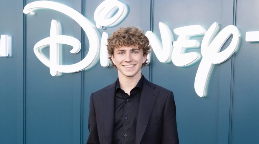 Walker Scobell (Percy Jackson) Al D23 Credits Disney