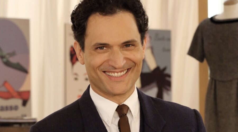 Alessandro Tersigni (Vittorio Conti) in un posato per ”Il Paradiso Delle Signore 8”. Credits: P. Bruni e Rai.