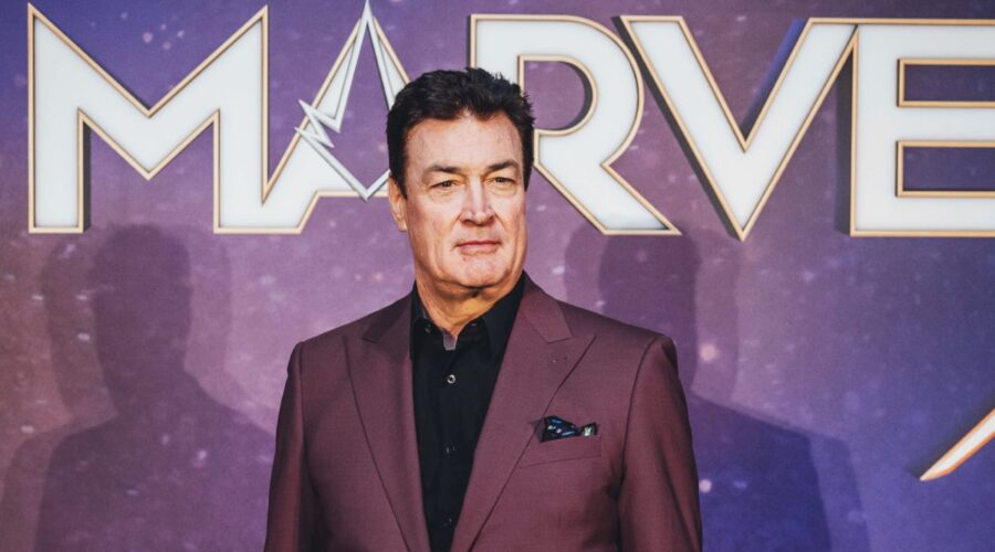L'attore Daniel McVicar, interprete di Clarke in “Beautiful”, lo scorso novembre all'anteprima italiana di “The Marvels”. Credits: The Walt Disney Company Italia.