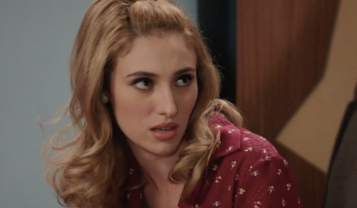 Ilaria Maren (Delia Bianchetti) in una scena della puntata 117 de “Il Paradiso Delle Signore 8”. Credits: Rai.