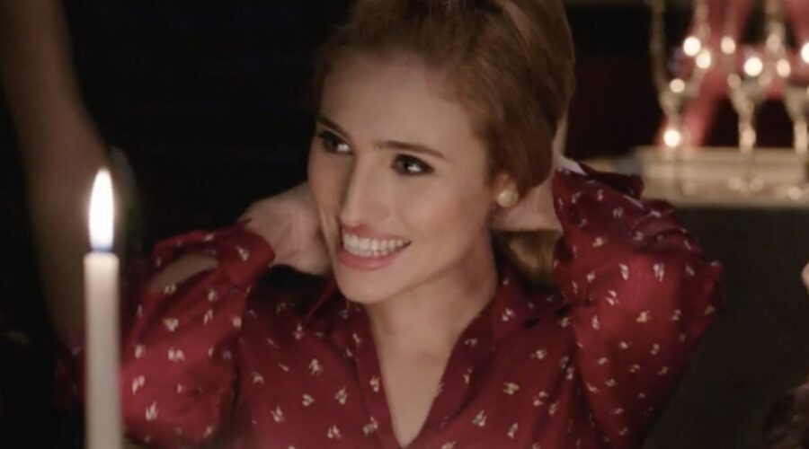 Ilaria Maren (Delia Bianchetti) in una scena della puntata 117 de “Il Paradiso Delle Signore 8”. Credits: Rai.