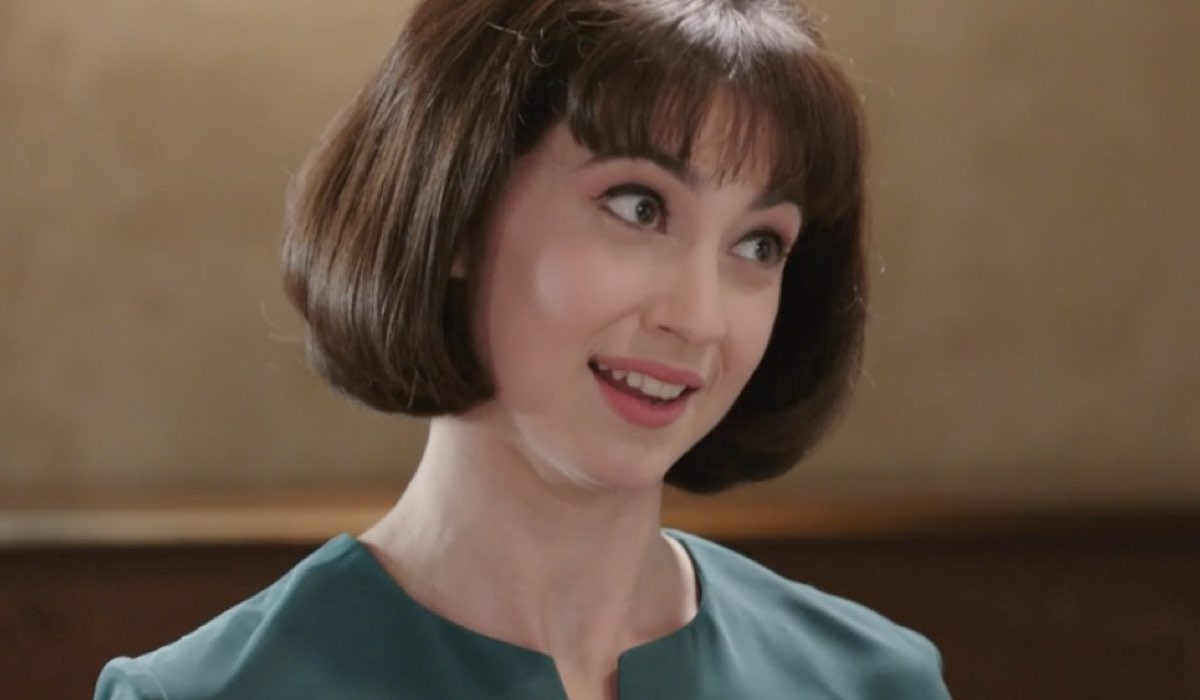 Clara Danese (Elvira Gallo) in una scena della puntata 115 de “Il Paradiso Delle Signore 8”. Credits: Rai.