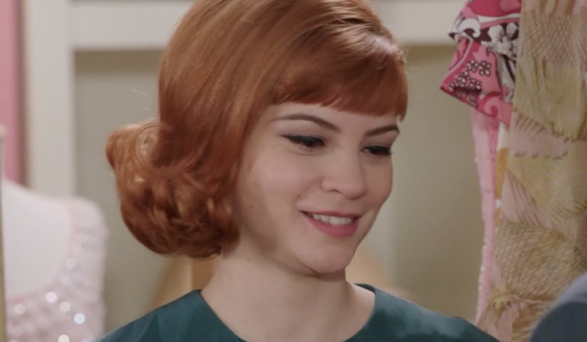 Gaia Bavaro (Gemma Zanatta) in una scena della puntata 159 de “Il Paradiso Delle Signore 7”. Credits: Rai.