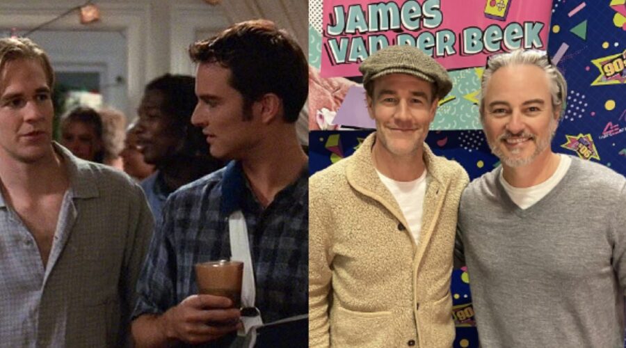 James Van Der Beek E Kerr Smith In Dawson's Creek E Via Instagram Credits Cattura Schermo Prime Video E Instagram