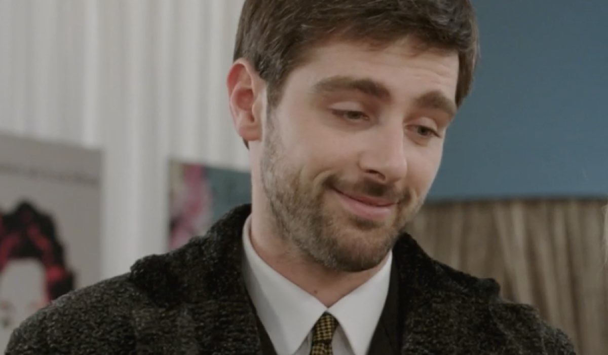 Emanuele Turetta (Leonardo Crespi) in una scena della puntata 110 de “Il Paradiso Delle Signore 8”. Credits: Rai.