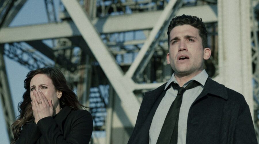 Mano De Hierro (L To R) Jaime Lorente As Néstor, Natalia De Molina As Rocío In Mano De Hierro. Cr. Quim Vives Netflix