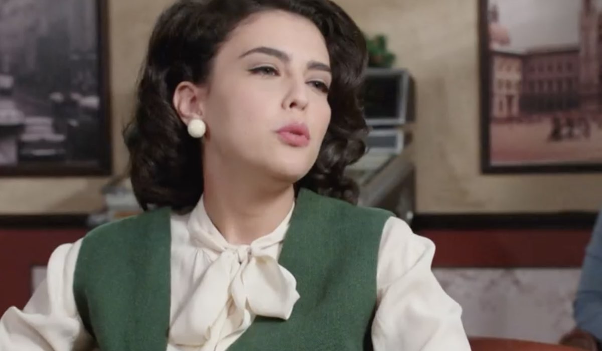 Chiara Russo (Maria Puglisi) in una scena della puntata 71 de “Il Paradiso Delle Signore 8”. Credits: Rai.