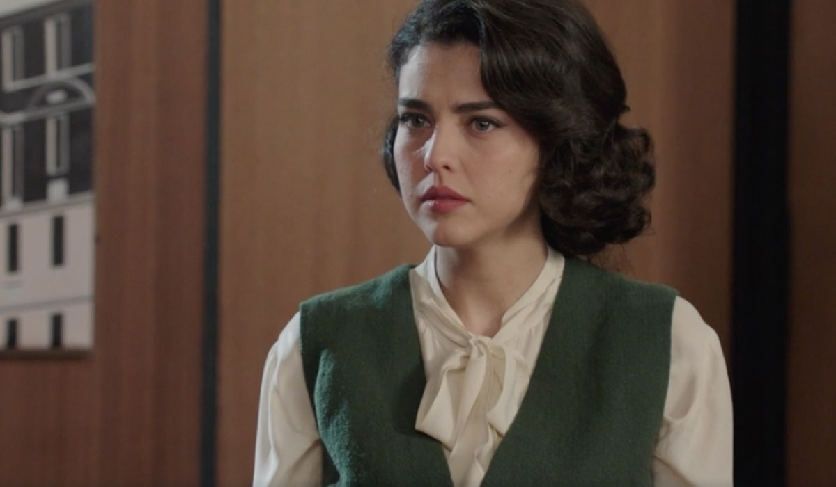 Chiara Russo (Maria Puglisi) in una scena della puntata 127 de “Il Paradiso Delle Signore 8”. Credits: Rai.