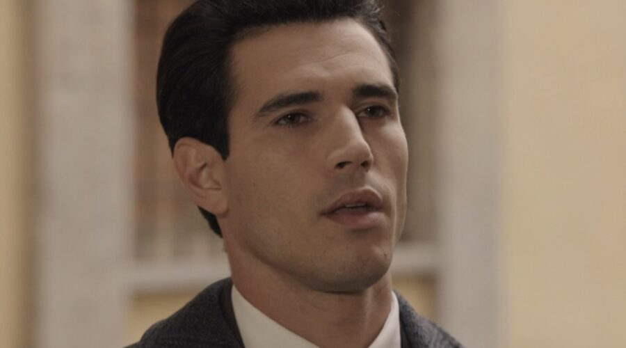 Danilo D'Agostino (Matteo Portelli) in una scena della puntata 127 de “Il Paradiso Delle Signore 8”. Credits: Rai.