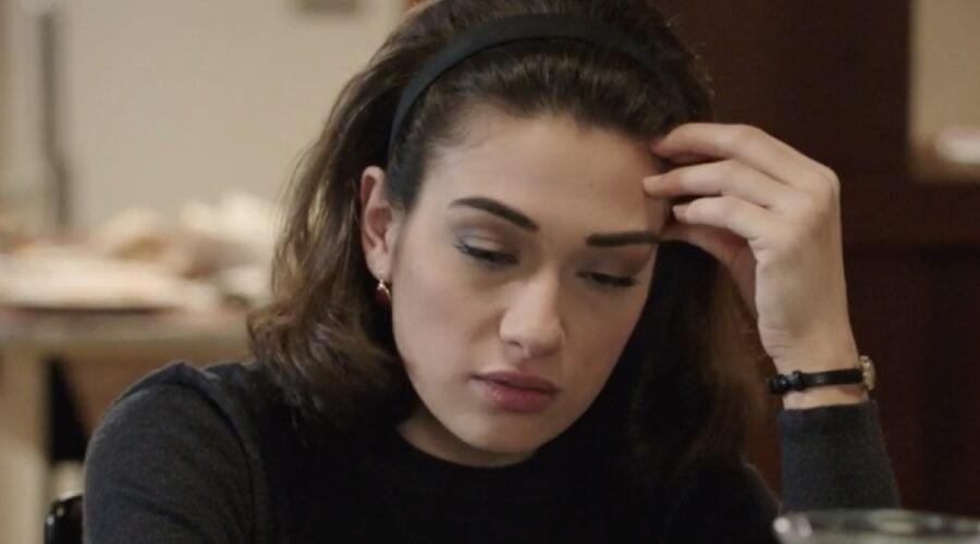 Nicoletta Di Bisceglie (Rosa Camilli) in una scena della puntata 134 de “Il Paradiso Delle Signore 8”. Credits: Rai.