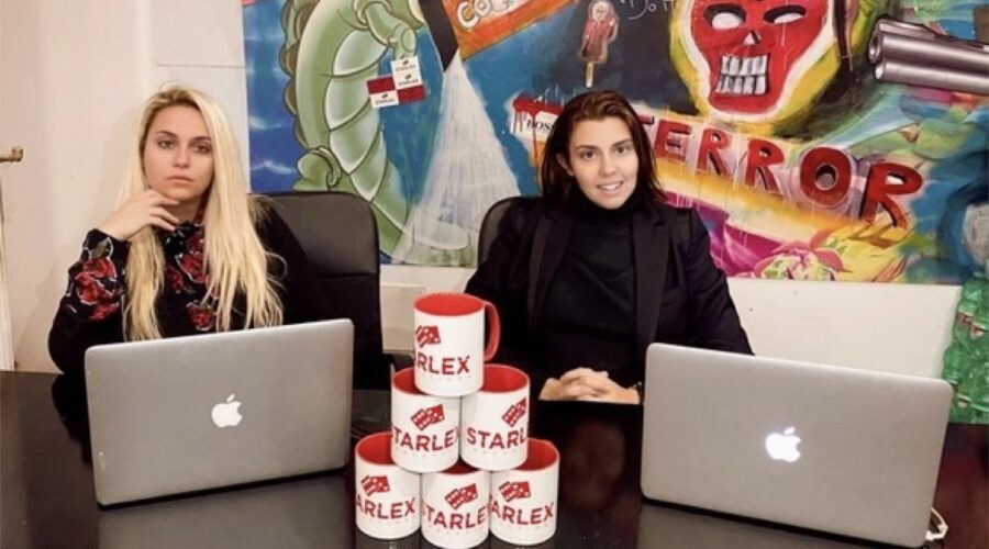 Da sinistra: Claudia Gatti e Benedetta Pontellini di Starlex Productions.