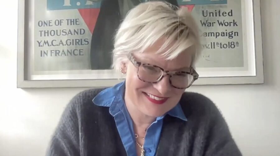 Martha Plimpton nell'intervista per “The Regime”. Credits: Tvserial.it.