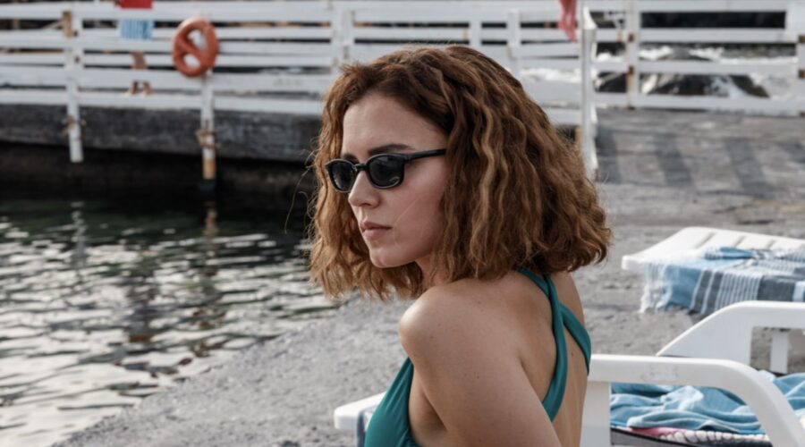 Giusy Buscemi in una scena di “Vanina - Un vicequestore a Catania”. Credits: Palomar/RTI Mediaset.