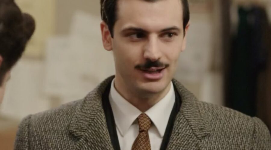 Elia Tedesco (Vito Lamantia) in una scena della puntata 130 de “Il Paradiso Delle Signore 8”. Credits: Rai.