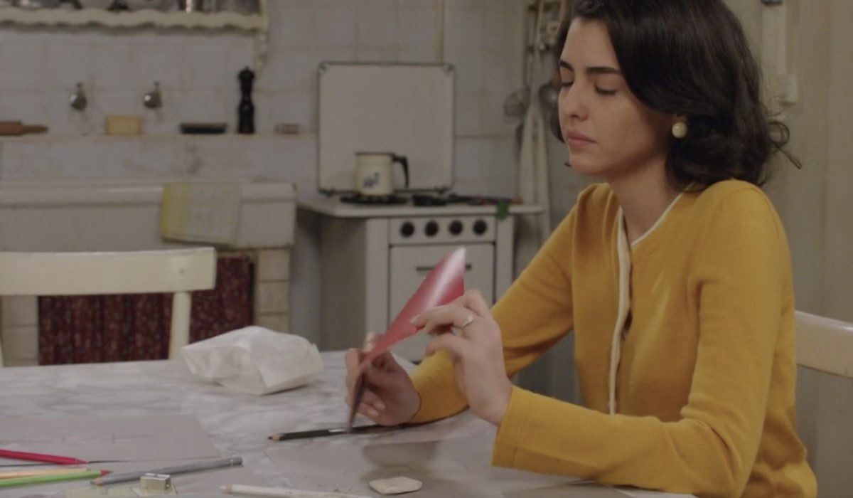 Chiara Russo (Maria Puglisi) in una scena della puntata 111 de “Il Paradiso Delle Signore 8”. Credits: Rai.