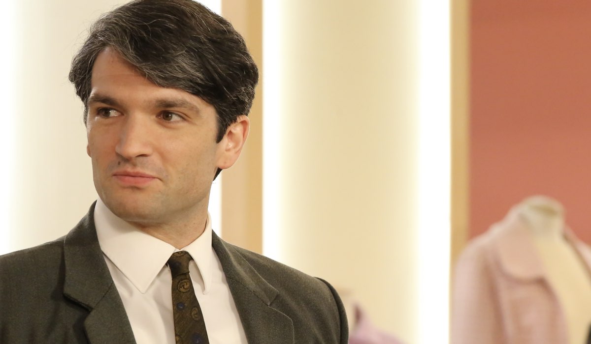 Filippo Scarafia (Roberto Landi) in una scena de “Il Paradiso Delle Signore 8”. Credits: P. Bruni e Rai.