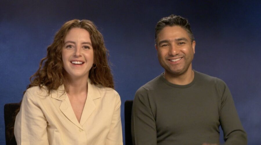 Da sinistra: Louisa Harland e Nick Mohammed nell'intervista per “Nell - Rinnegata”. Credits: Tvserial.it.