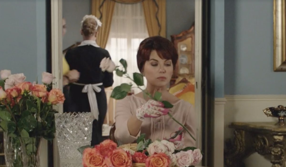 Vanessa Gravina (Adelaide Di Sant'Erasmo) in una scena della puntata 129 de “Il Paradiso Delle Signore 8”. Credits: Rai.